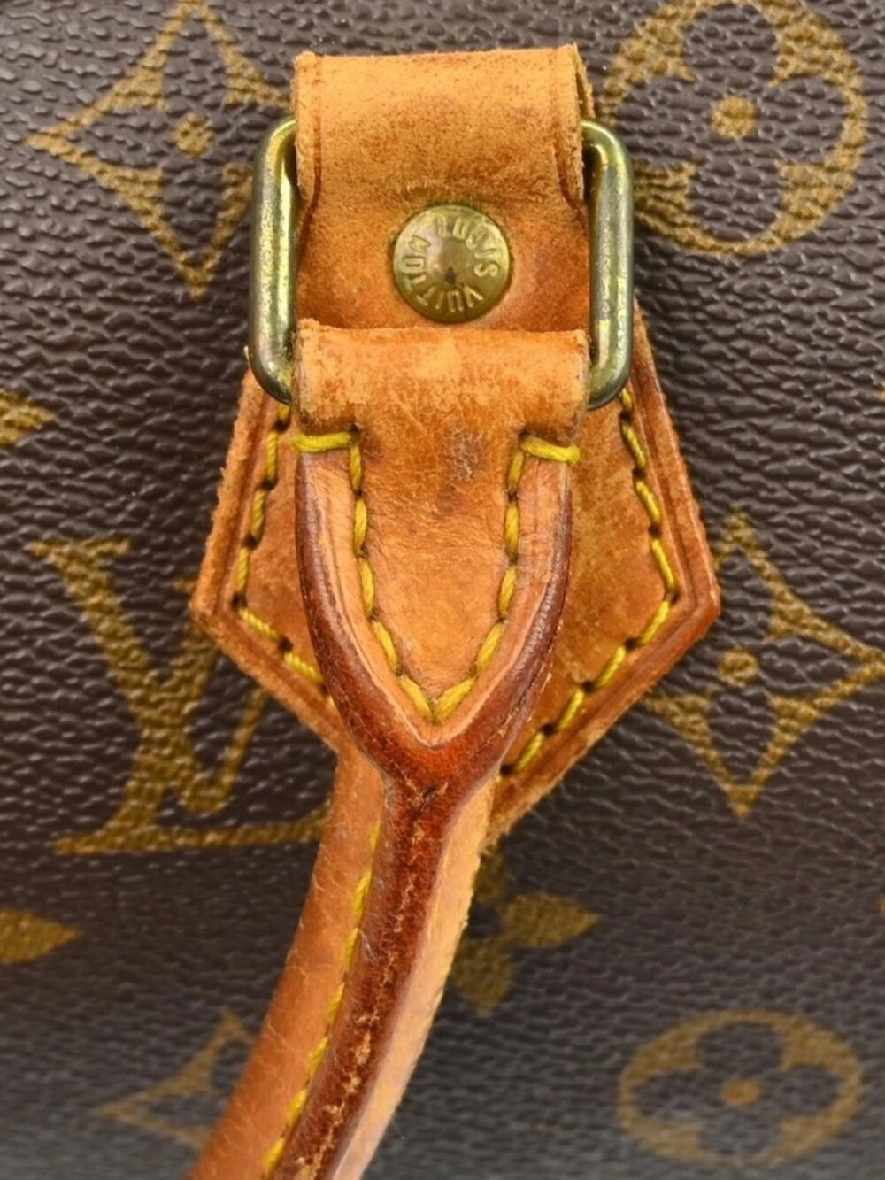 BUYIT03 LOUIS VUITTON SPEEDY 30 HANDBAG MONOGRAM CANVAS M41526 VI0911 YQ07882 - Picture 10 of 15